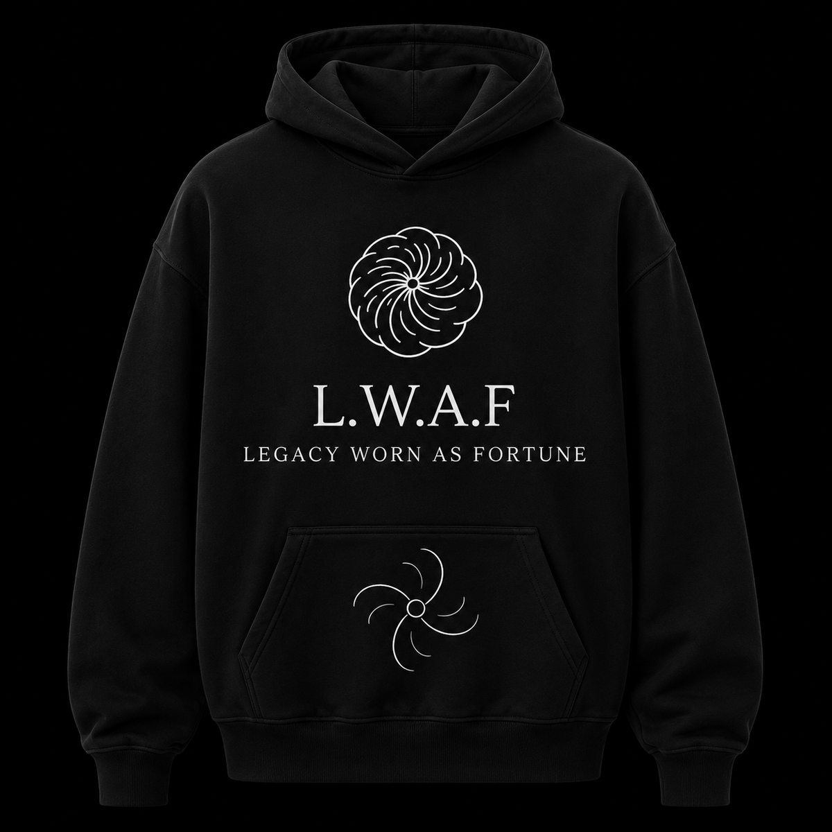 L.W.A.F Core Spiral Hoodie
